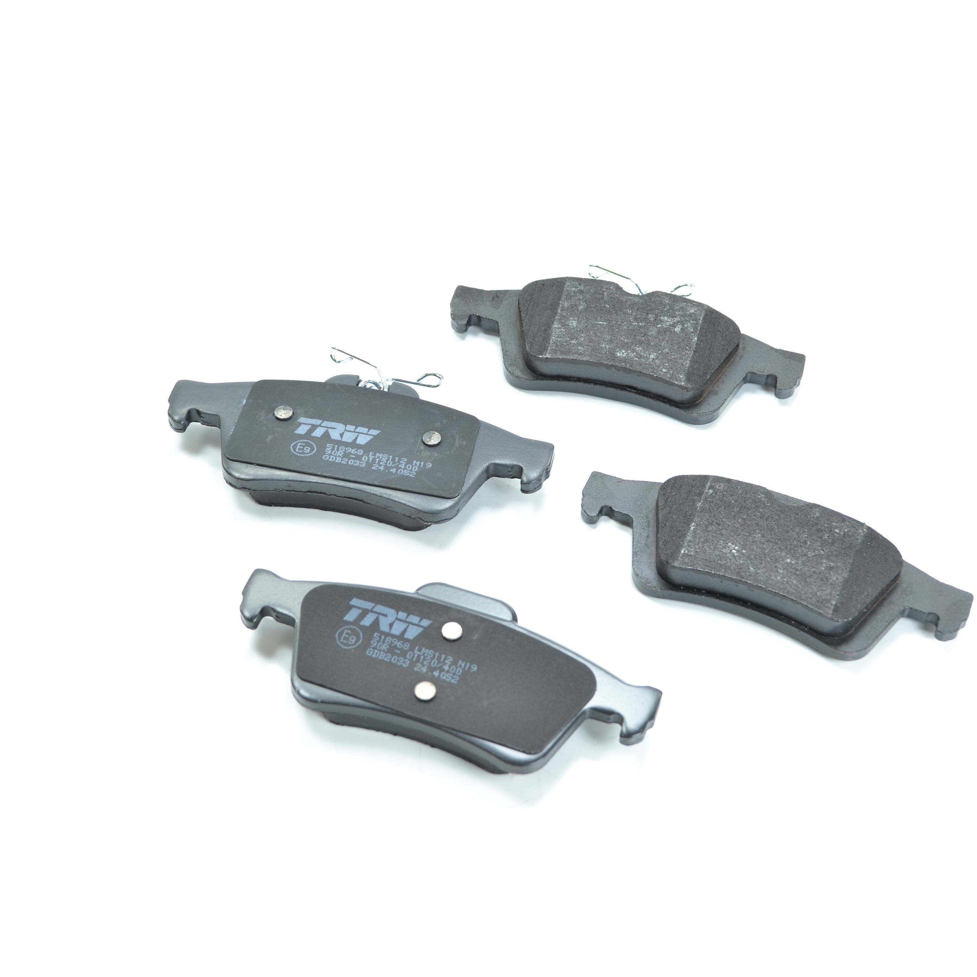 Pastilhas Freio Traseira Antirruído Cotec para Ford Focus e Focus Sedan - TRW - GDB2033