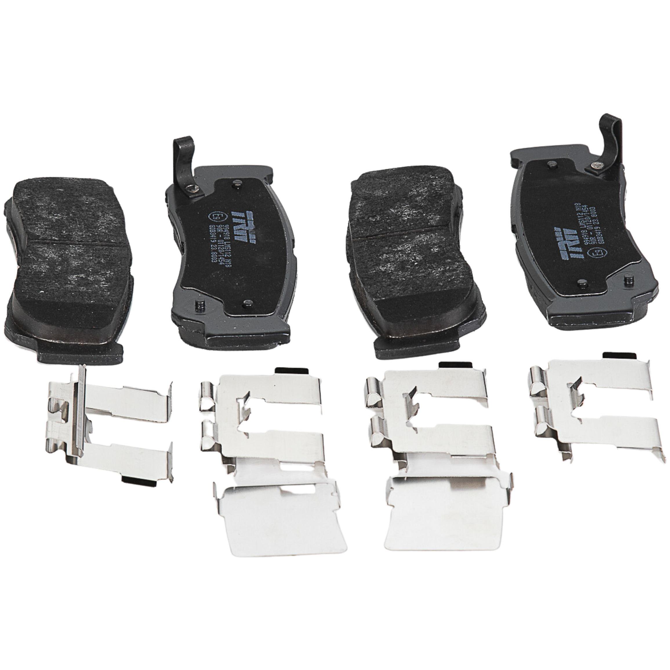 Pastilhas Freio Traseira Antirruído Cotec para Hyundai Santa Fé - TRW - GDB3419