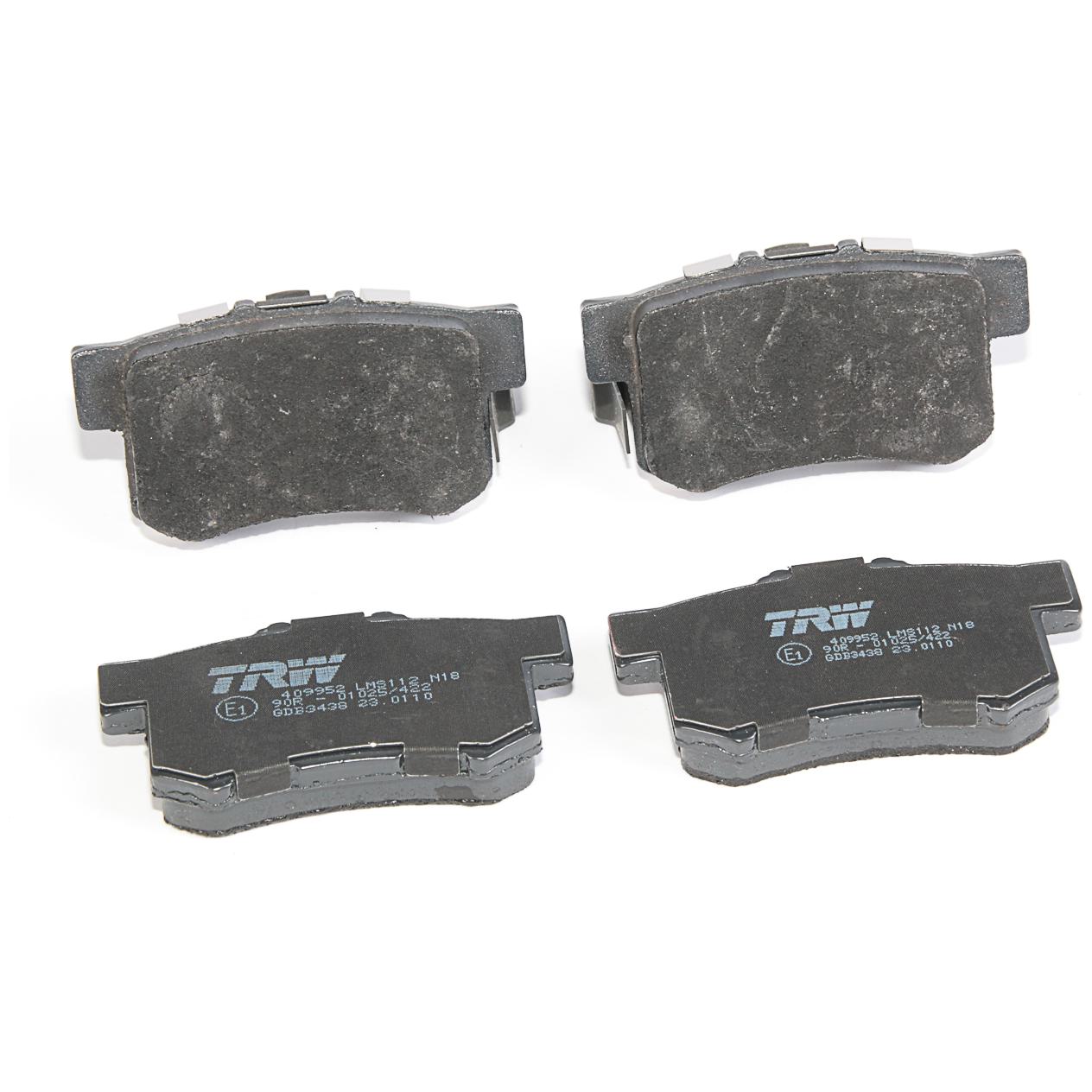 Pastilhas Freio Traseira Antirruído Cotec para Honda Accord e CR-V - TRW - GDB3438
