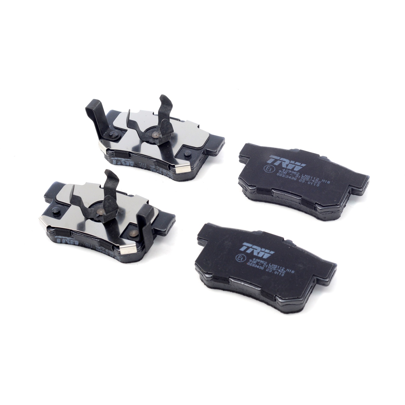 Pastilhas Freio Traseira Antirruído Cotec para Honda Accord e CR-V - TRW - GDB3438