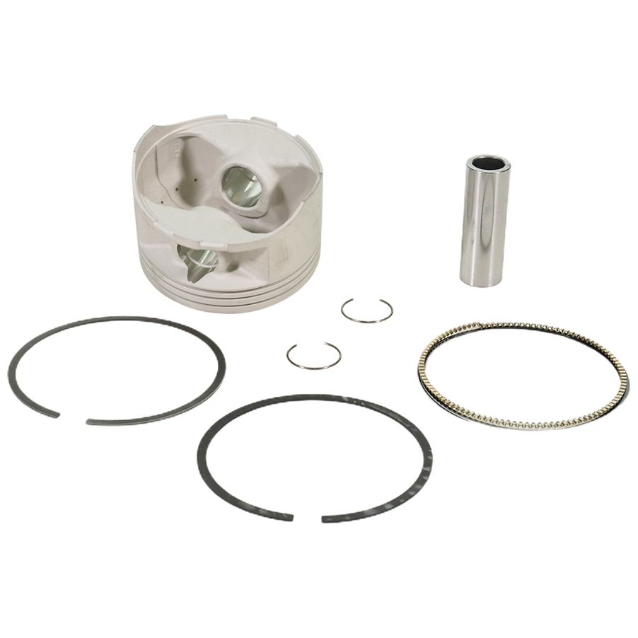 Pistão com Anéis STD para Honda NX 400i FALCON e NX4 FALCON 400 - Mahle Metal Leve - P&A9841 STD