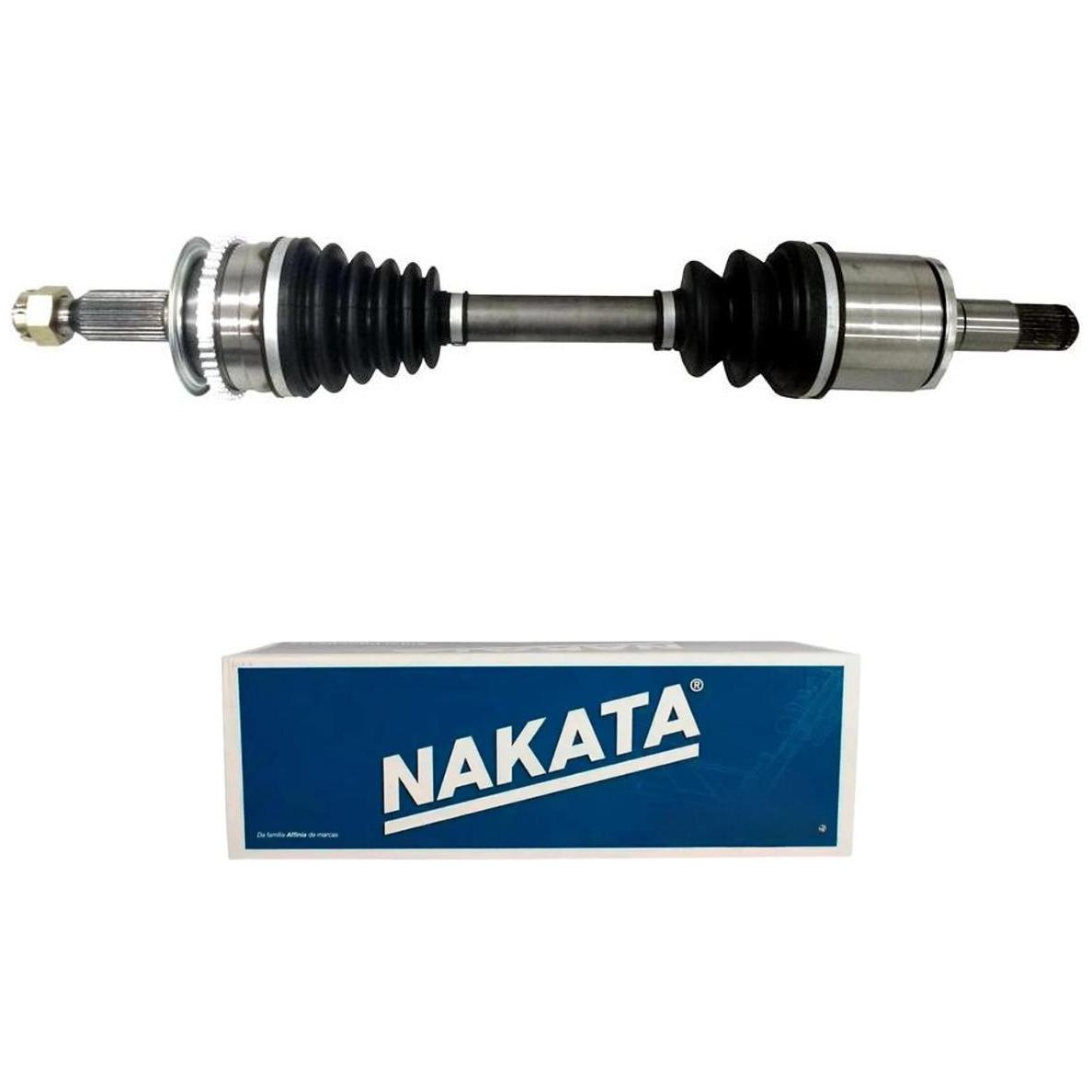 Semi Eixo Dianteiro Esquerdo para Mitsubishi L200 e Pajero Dakar - Nakata - NJH08-307S