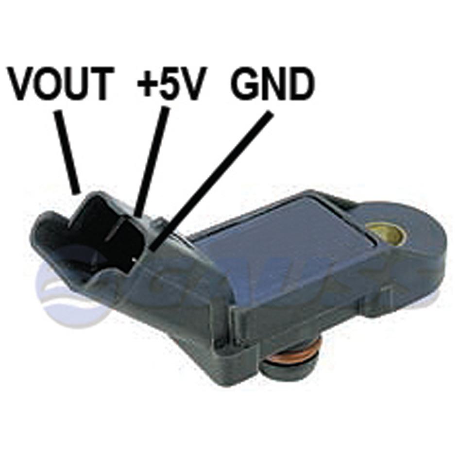Sensor de Pressão do Coletor - MAP - Gauss - GI3189