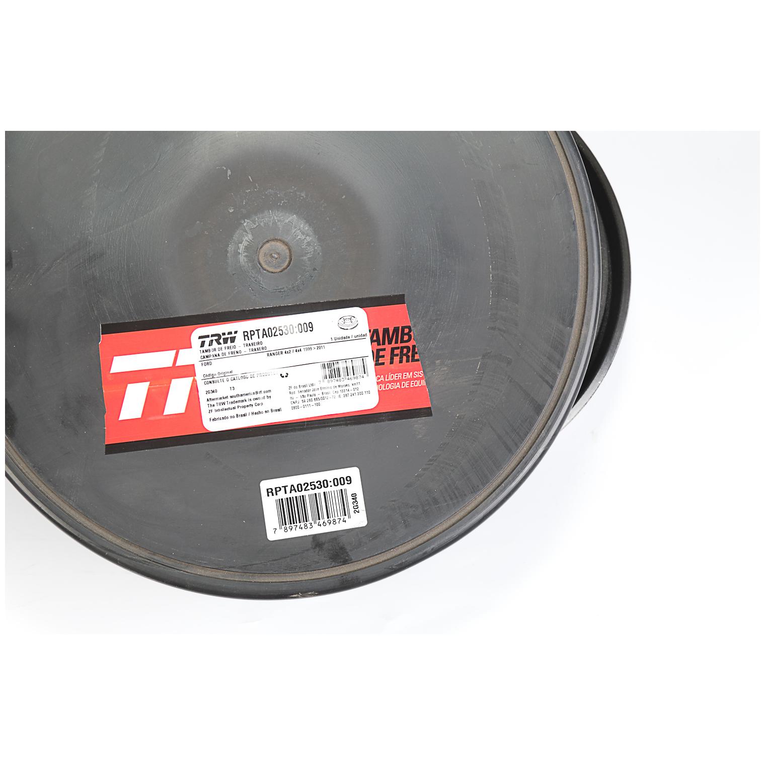 Tambor de Freio Traseiro 1 Unidade - TRW - RPTA02530