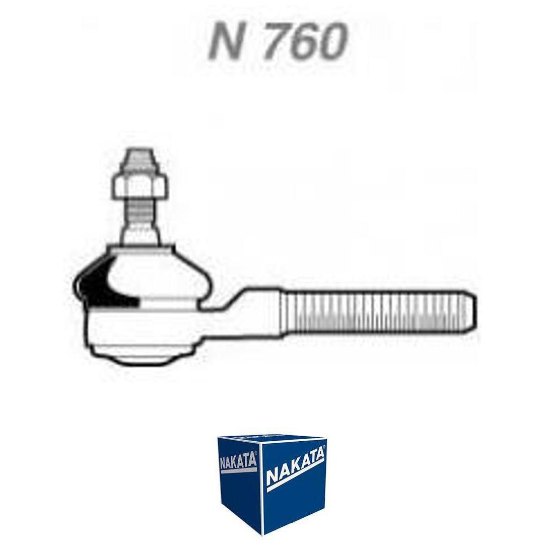 Terminal de Direção Dianteiro para Toyota Bandeirante - Nakata - N 760