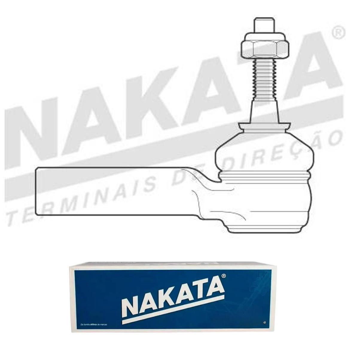 Terminal de Direção Dianteiro para Fiat Bravo e Stilo - Nakata - N 96015